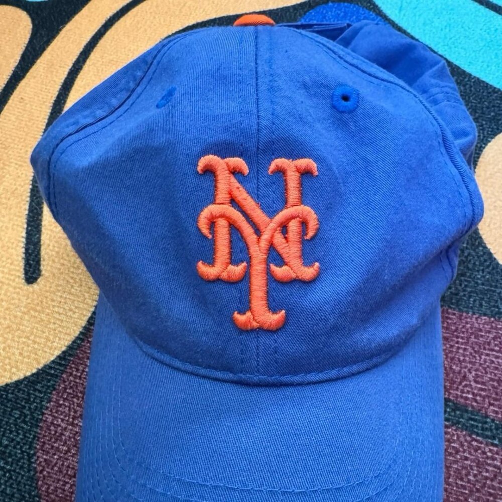 New York Mets MLB Men's Adjustable Royal Blue Team Hat Cap